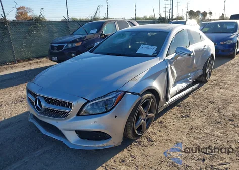 2015 Mercedes-Benz Cls 400 z USA, uszkodzony, nr VIN WDDLJ6FB2FA144910